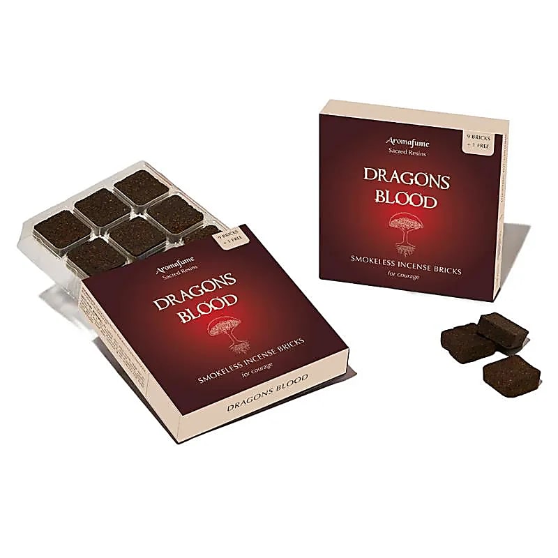 Briques d'encens Aromafume – 100% naturelles, sans fumée : Sang de Dragon
