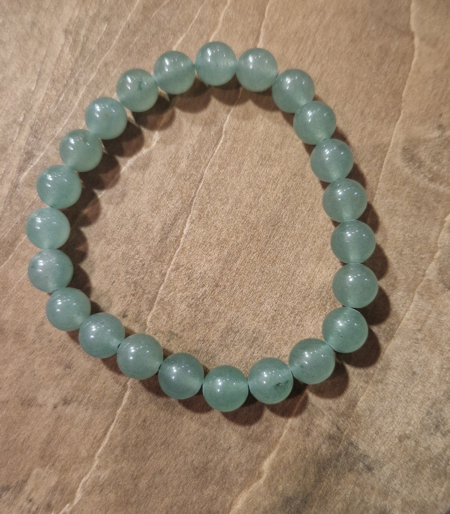 Aventurine verte - bracelet boules 8 mm