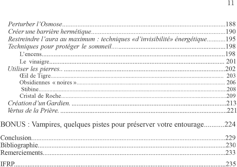 Vampirisme énergétique- Arnaud Thuly