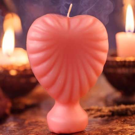 Bougie Rituelle « Cœur Sacré » amour
