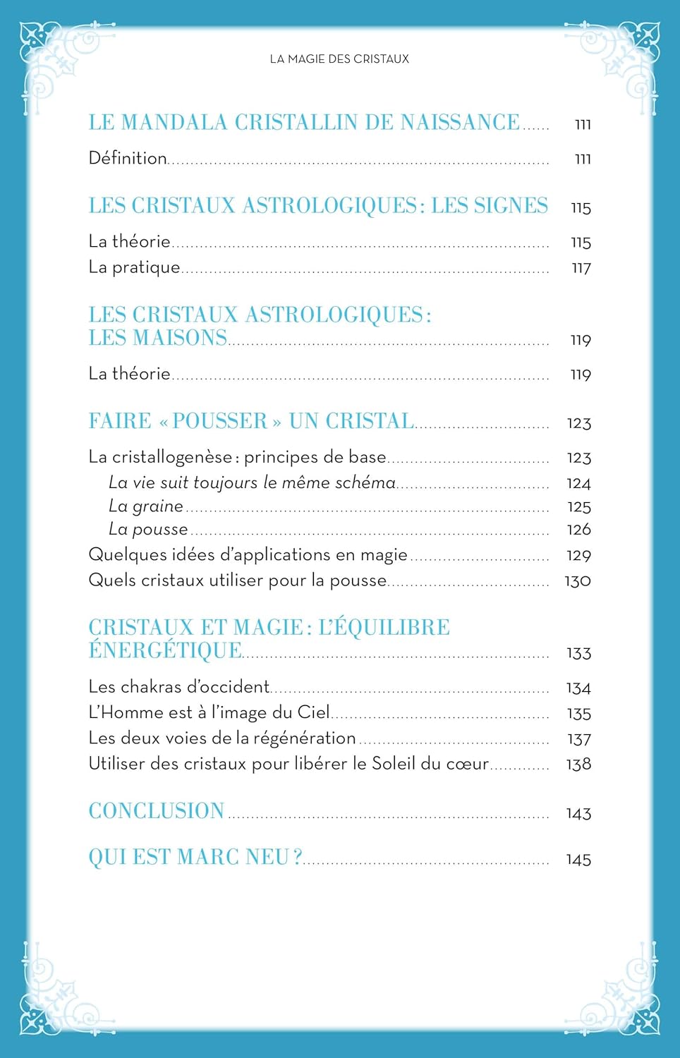 La Magie des Cristaux - Marc Neu.