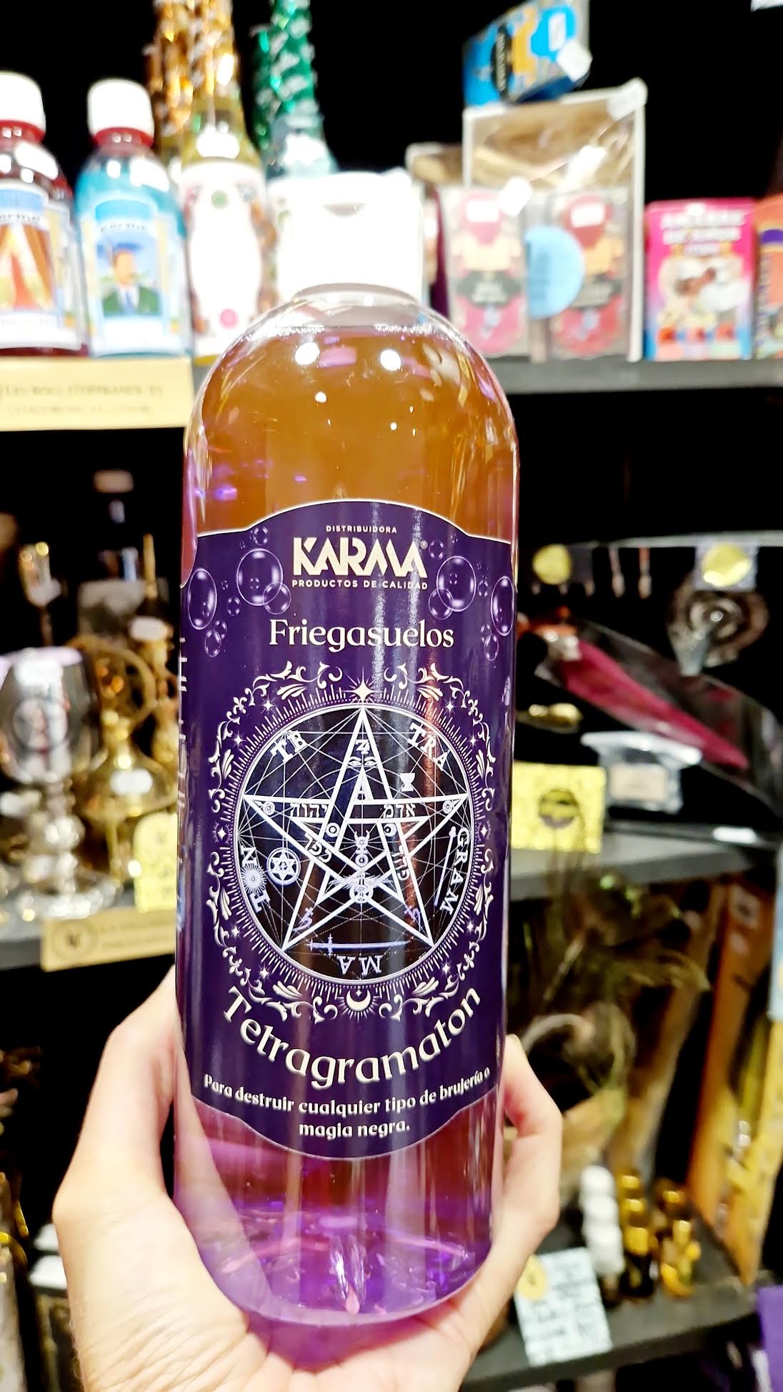 Nettoyant pour sol spirituel : « Tetragramaton » pour détruire tout type d’attaque occulte