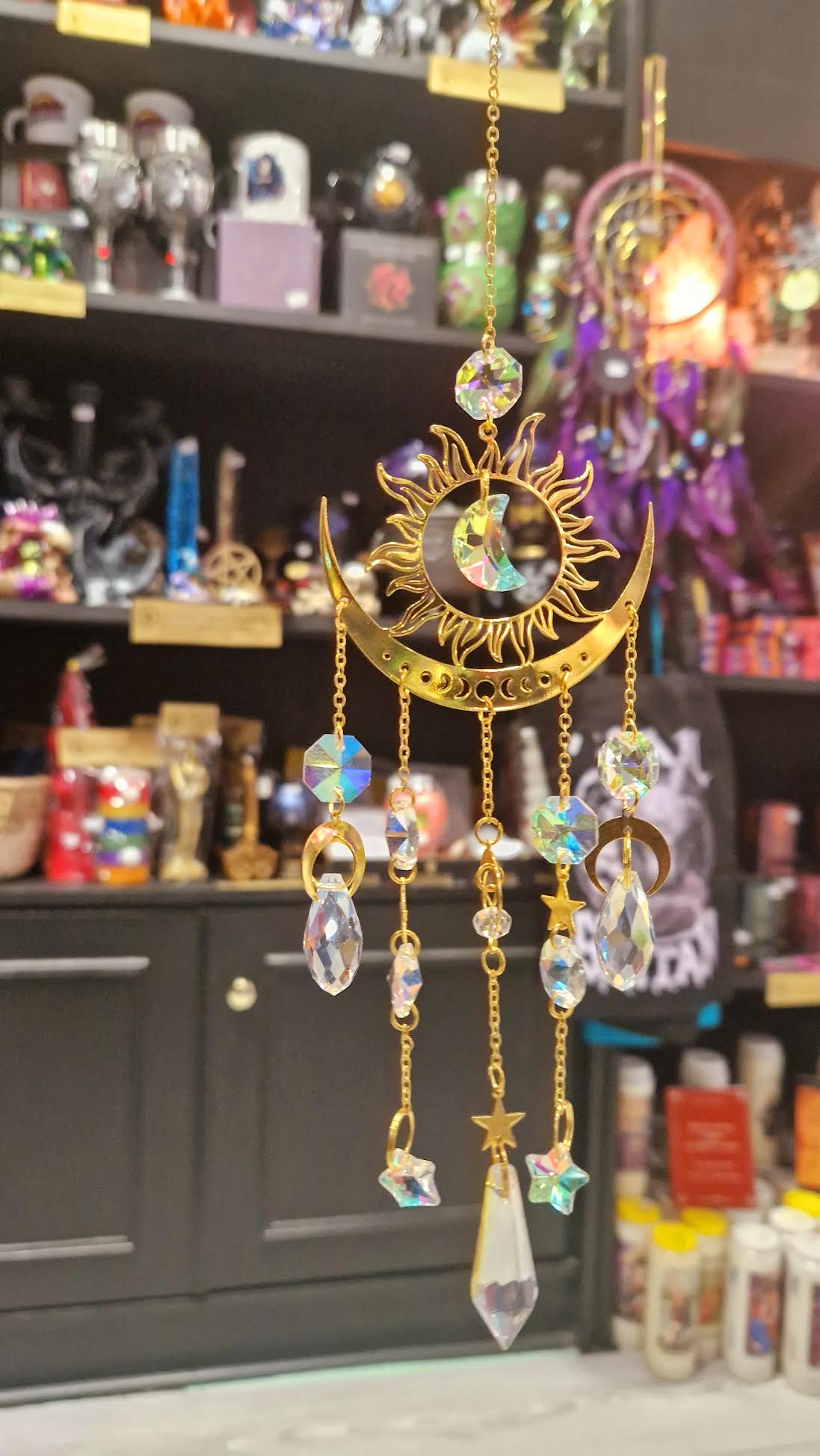 Suncatcher ( attrape soleil) soleil lune.