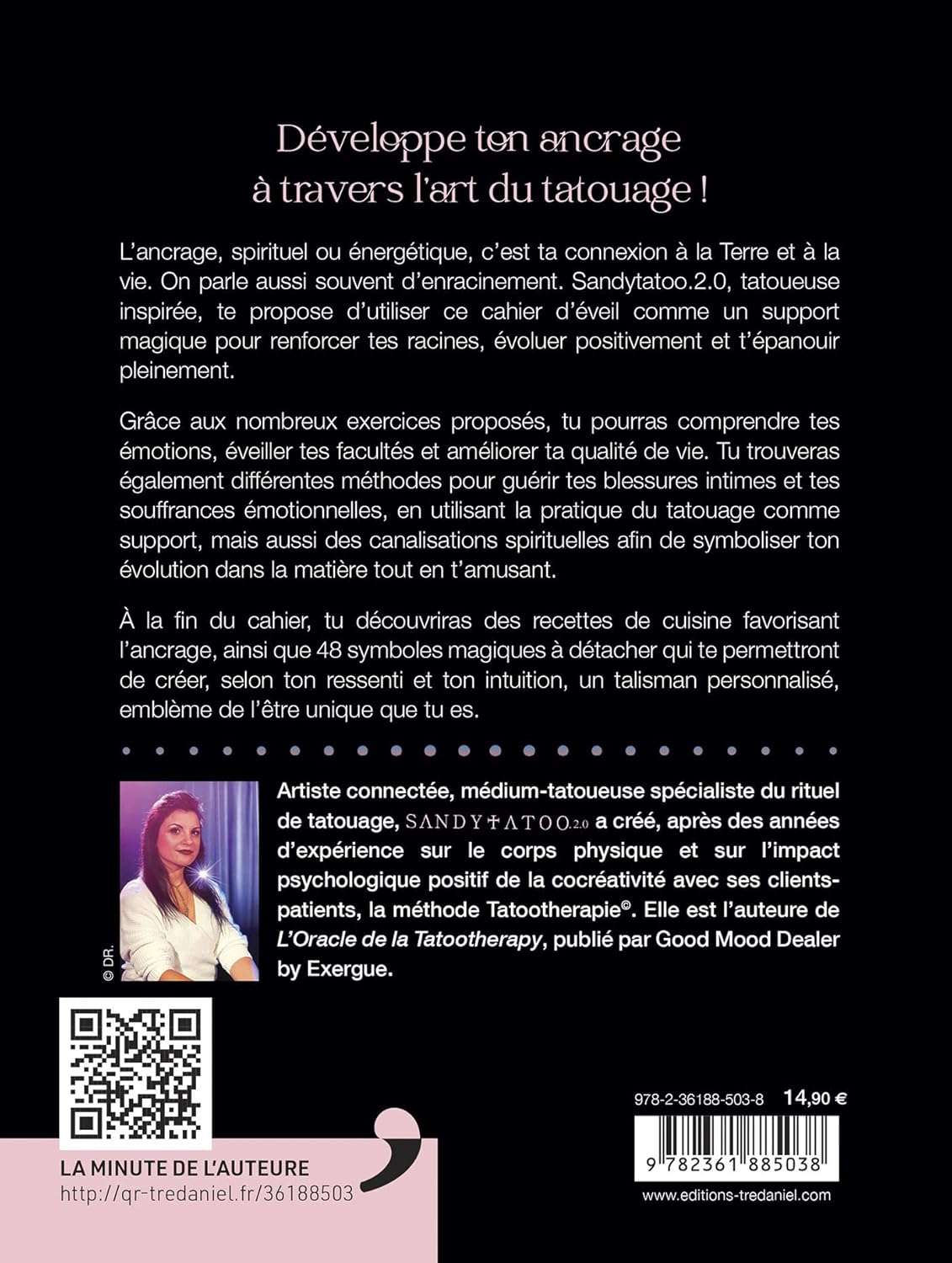 Mon cahier d’éveil spirituel- Ancrage. Sandytatoo.2.0