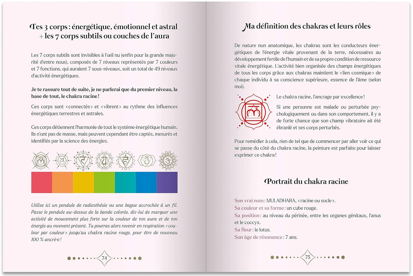 Mon cahier d’éveil spirituel- Ancrage. Sandytatoo.2.0