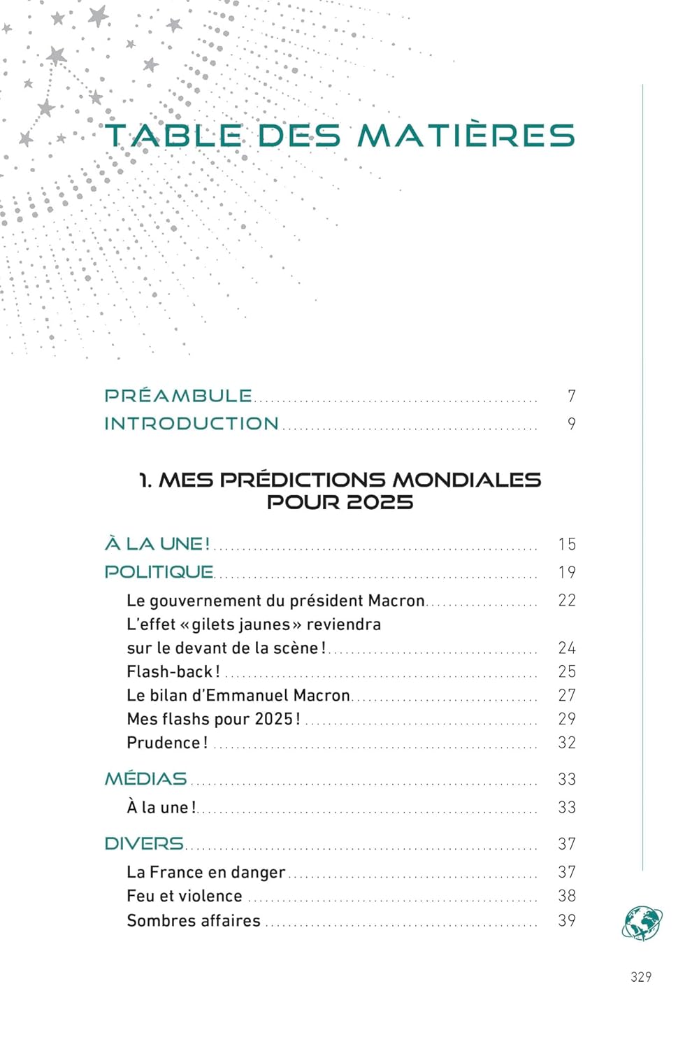 Que se passera-t-il en 2025? Voyance numérologie médiumnité et astrologie - Claude Alexis