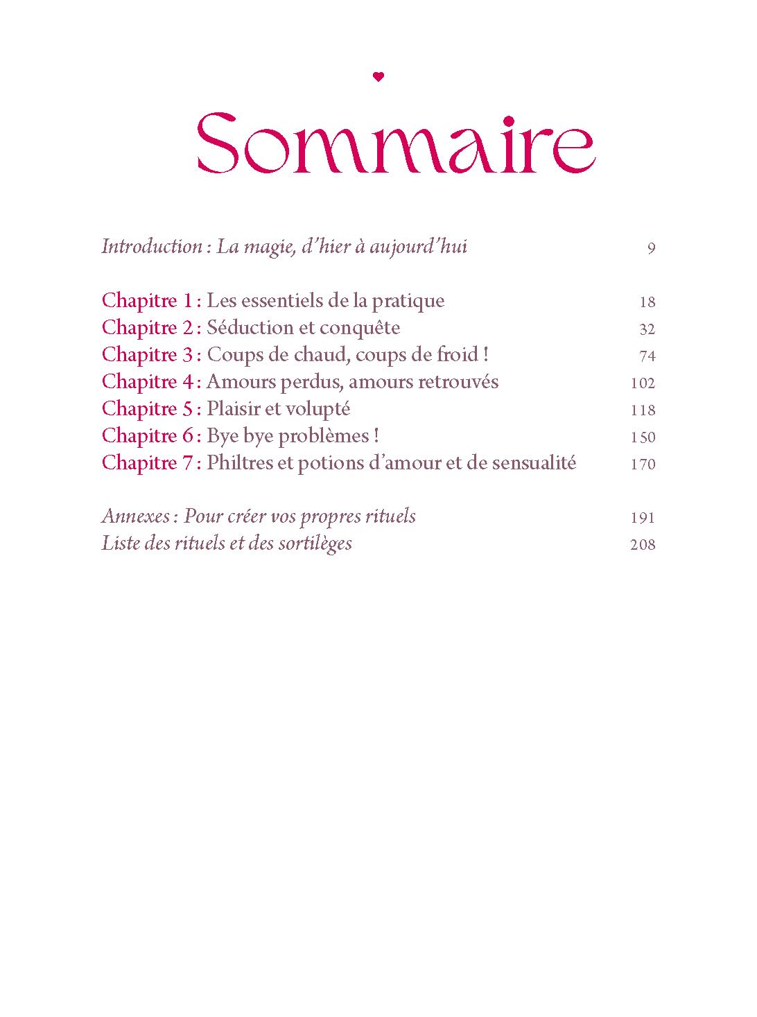 Magie sexy - rituels et sortilèges amoureux. Serafina Willow