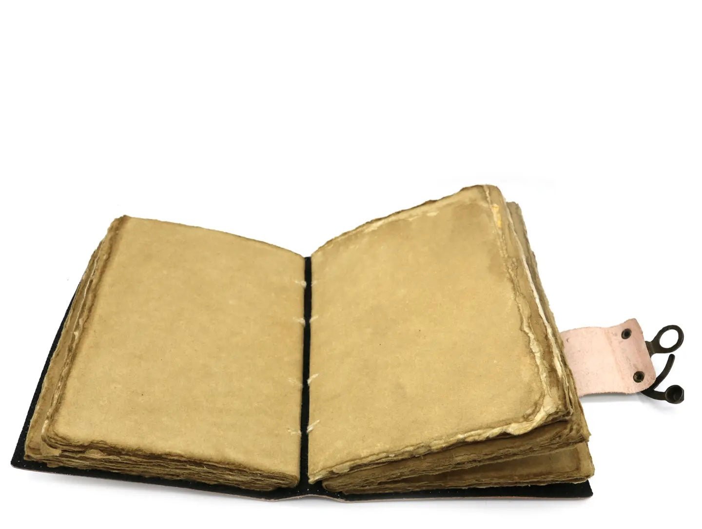 Grimoire en cuir vierge « main alchimique »