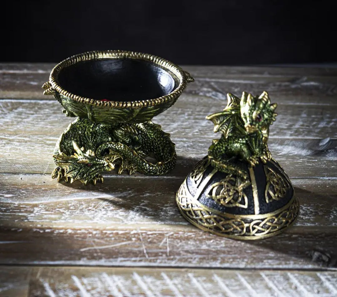 Boîte celtique Dragon