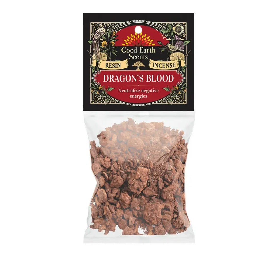 Encens en résine Sang de Dragon – Résine Naturelle, Protection Énergétique & Accélérateur de Rituel 30 g