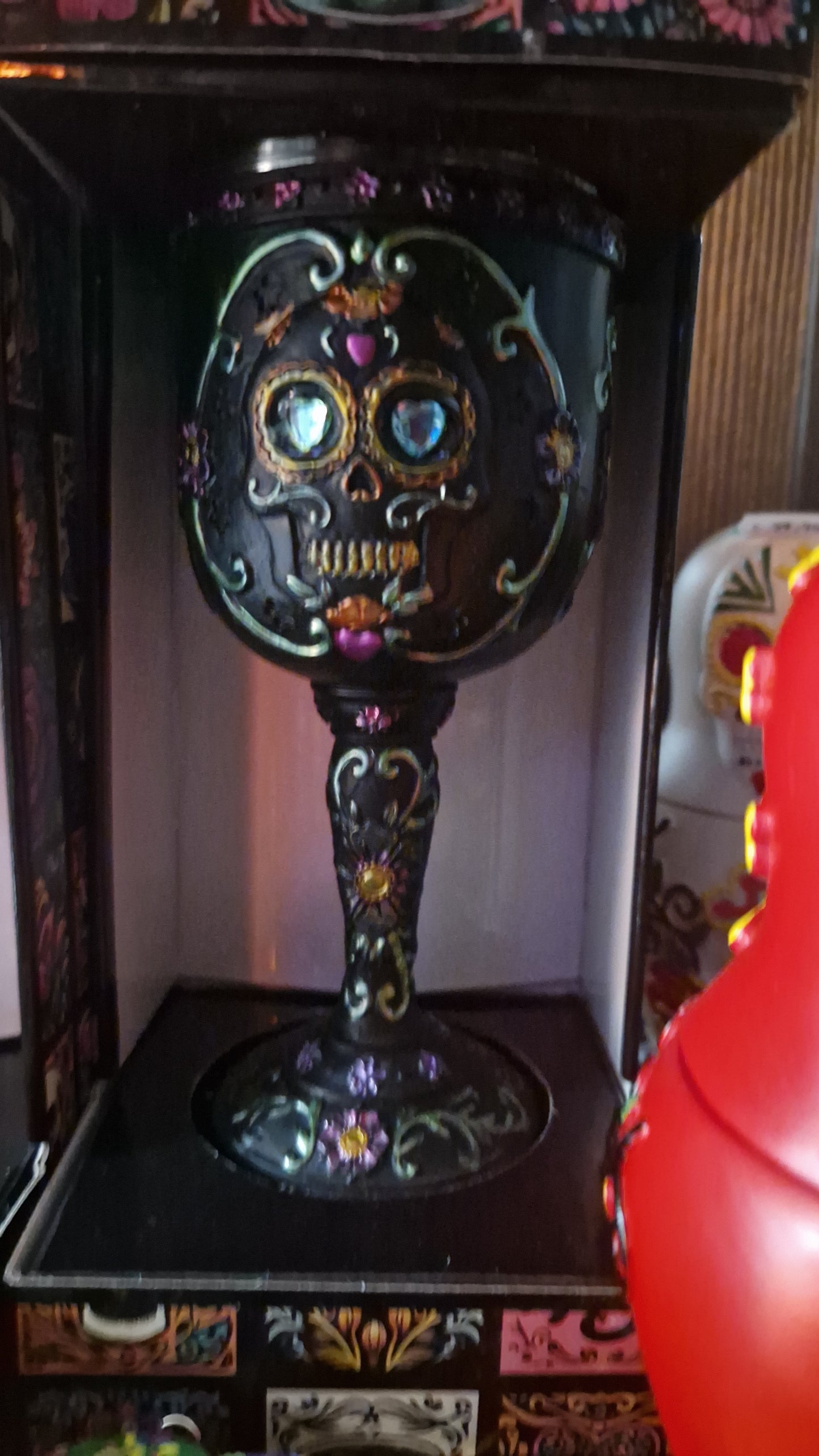 Calice día de los muertos : jour des morts mexicain