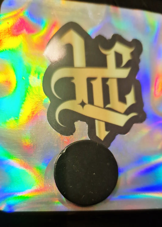 Plaque de Shungite ( Russie) adhésive. Pierre naturelle. Pour téléphone portable/ tablette. Protection ondes électromagnétiques