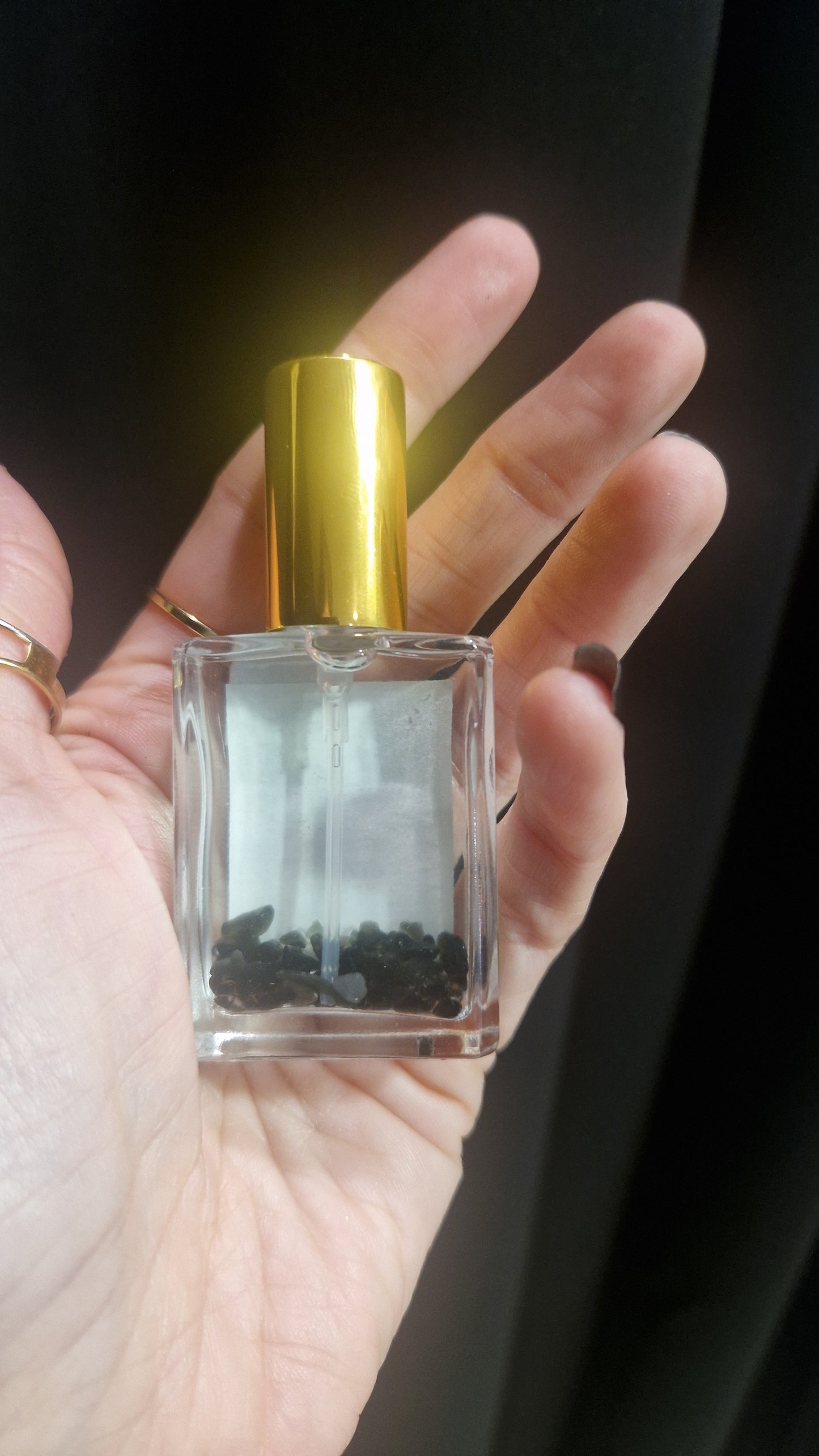 Spray Eau de Florida & Obsidienne : Protection Énergétique Nomade