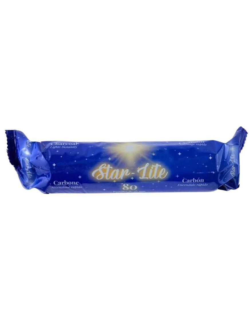 Charbon ardent Star lite qualité supérieure, Fragrances & Sens. Pour encens en résine/ grains