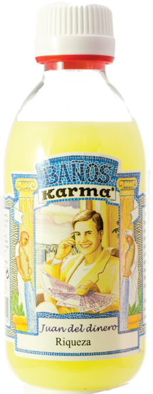 Bain/ douche richesse ( riqueza) tradition macumba ( magie brésilienne)