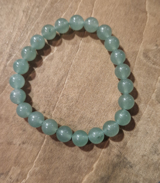 Aventurine verte - bracelet boules 8 mm