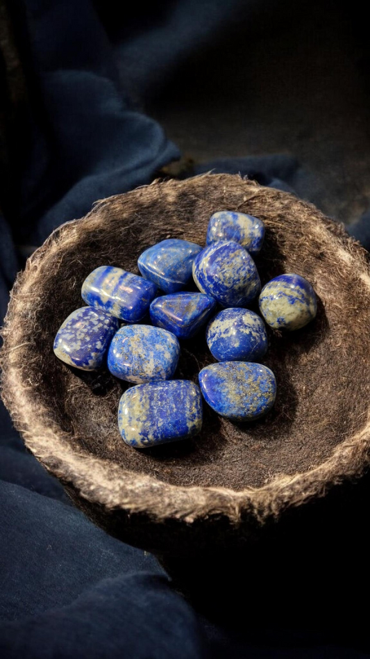 Lapis- lazuli - pierre roulee