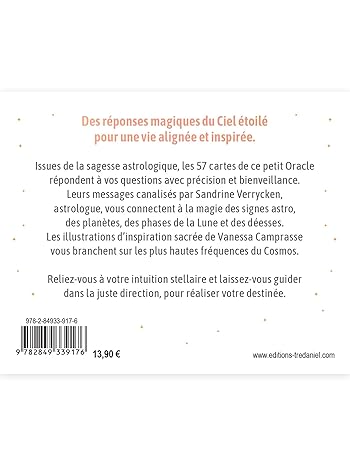 Le petit oracle astro mystic - Sandrine Verrycken