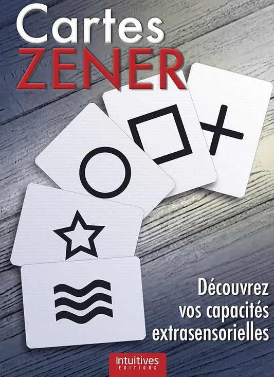 Cartes Zener - coffret pour développer ses dons et son intuition