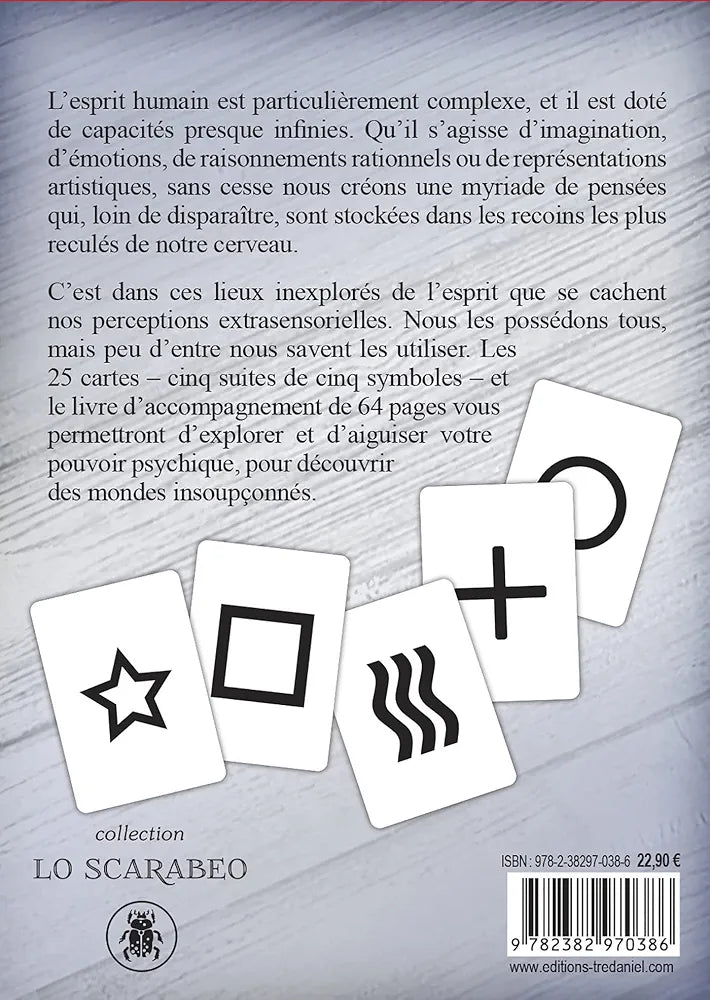 Cartes Zener - coffret pour développer ses dons et son intuition