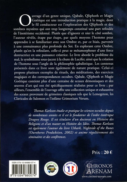 Qabale, Qliphoth et magie goétique- Thomas Karlsson