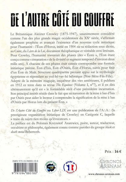 De l’autre côté du gouffre- Aleister Crowley