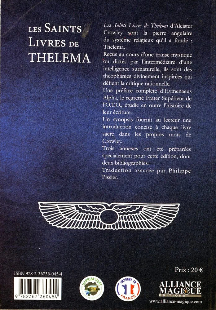 Les Saints Livres de Thelema - Aleister Crowley