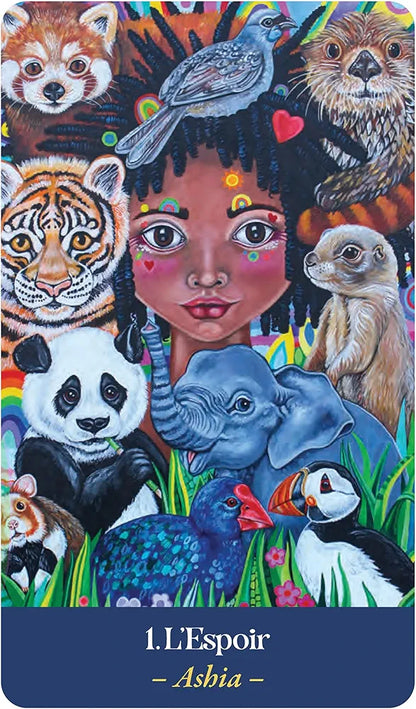 L'Oracle des Déesses-Mères de la Terre - Guidance des gardiennes du règne animal - Lynda Bell