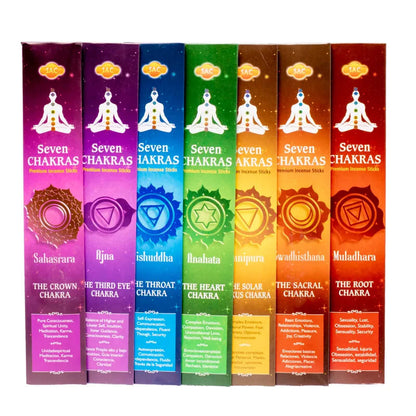 Encens seven chakras