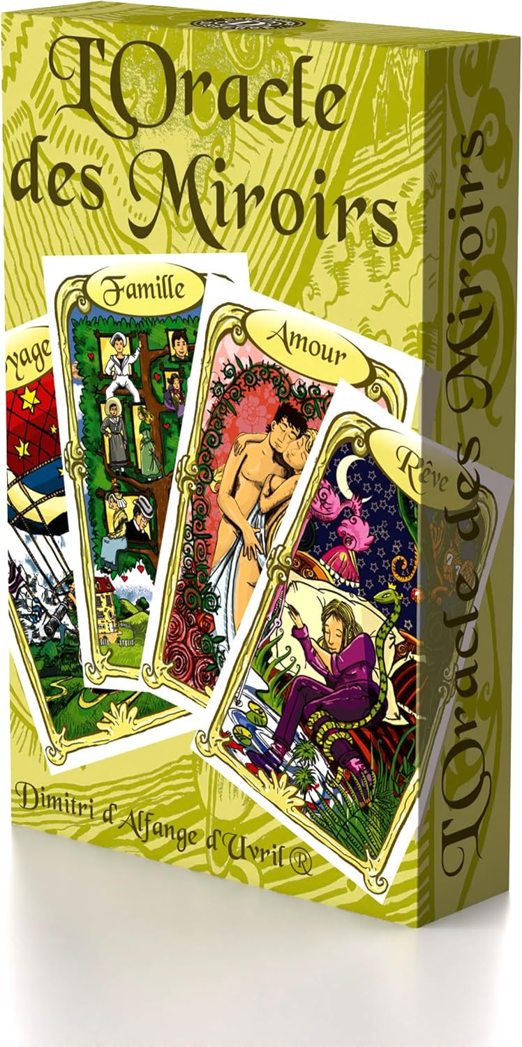 L’oracle des Miroirs Grimaud - L'Oracle des Miroirs - Jeu de cartes divinatoire - Oracle divinatoire - Cartomancie