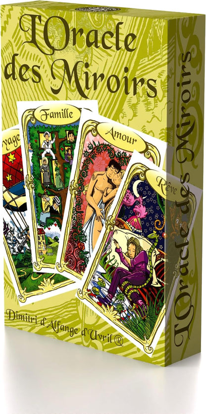 L’oracle des Miroirs Grimaud - L'Oracle des Miroirs - Jeu de cartes divinatoire - Oracle divinatoire - Cartomancie