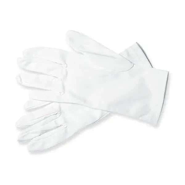 Gants maçonniques blancs en coton