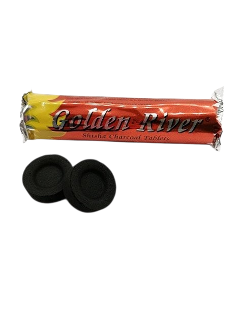 Charbon golden river pour encens en résine/ grains