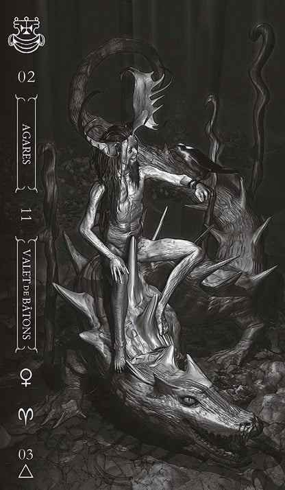 Coffret Goetia, le tarot des ténèbres