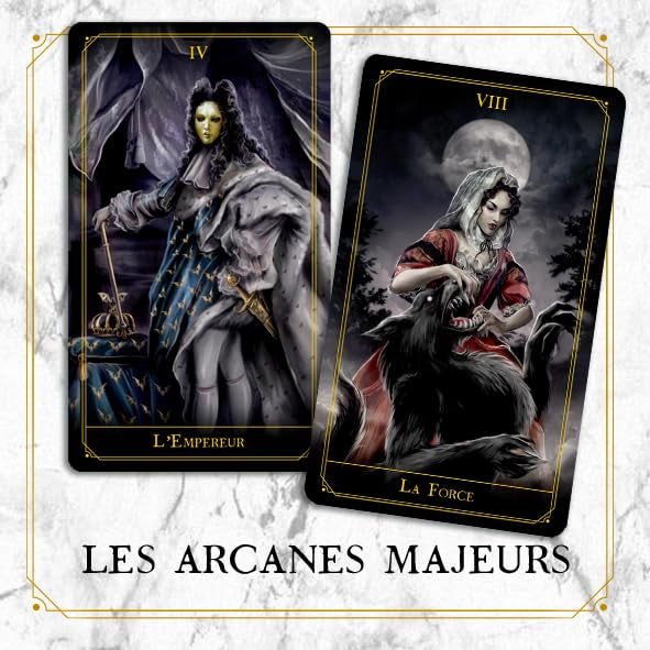 Le Tarot Interdit Vampyria – 86 cartes et livret couleurs