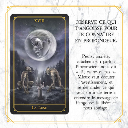 Le Tarot Interdit Vampyria – 86 cartes et livret couleurs