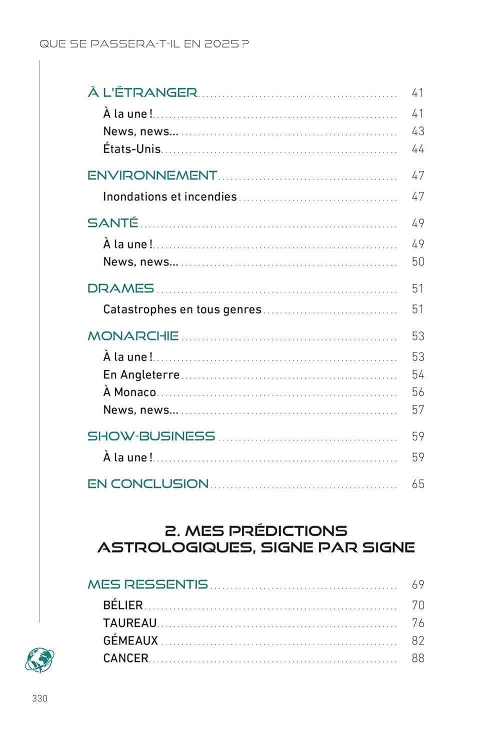 Que se passera-t-il en 2025?  Voyance numérologie médiumnité et astrologie - Claude Alexis