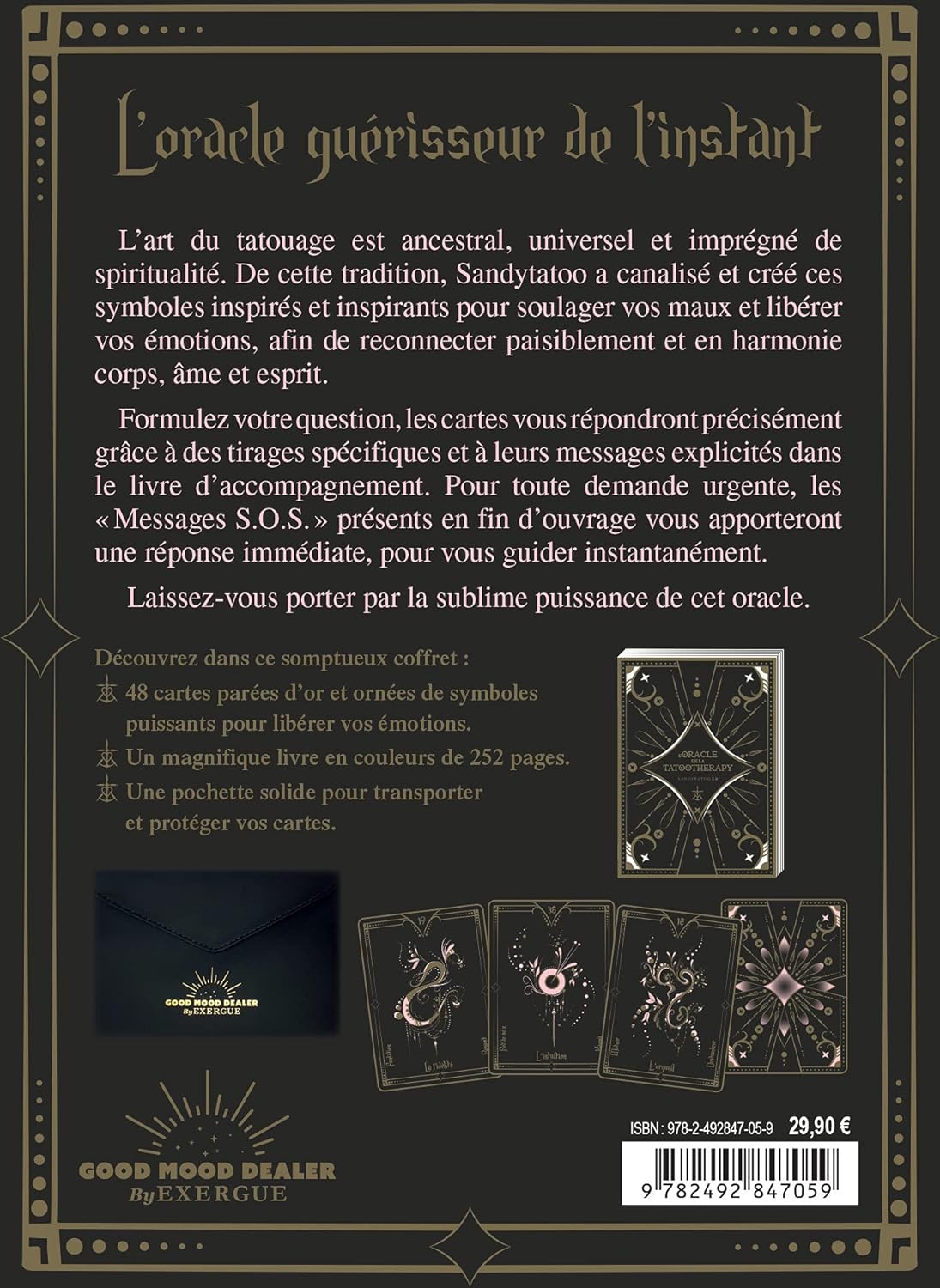 Coffret L’oracle de la tatootherapy - Sandy Tatoo