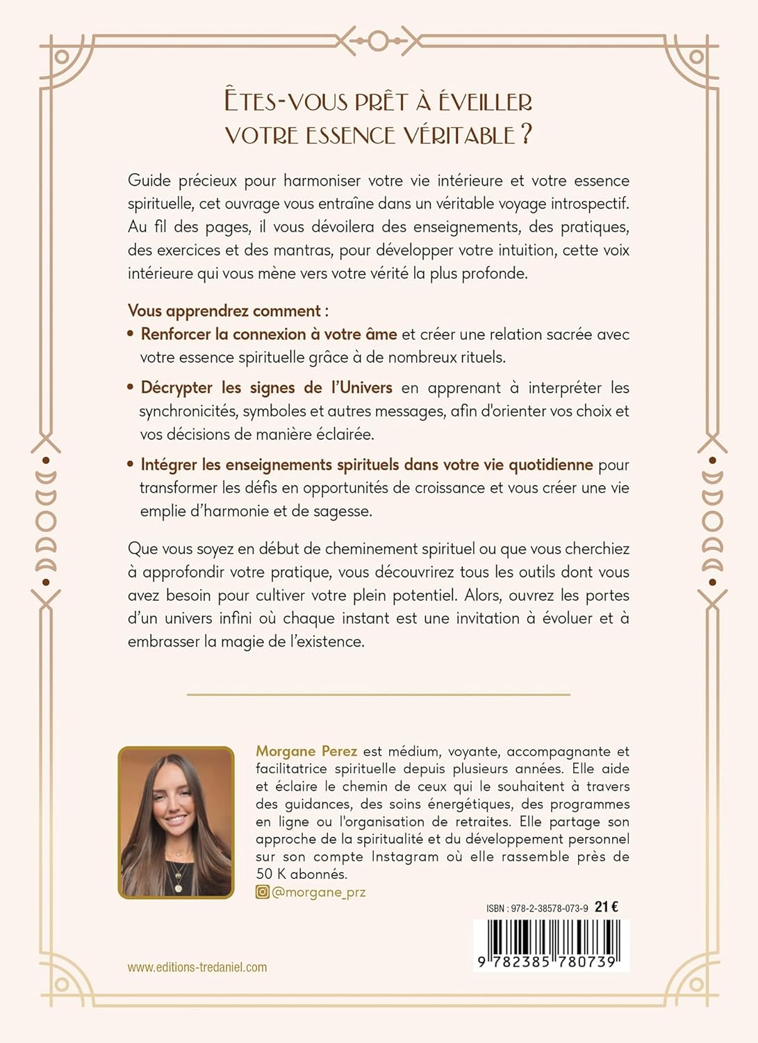 Éveille ton âme -Guide initiatique pour développer son intuition et se connecter à l'Univers, Morgane Perez