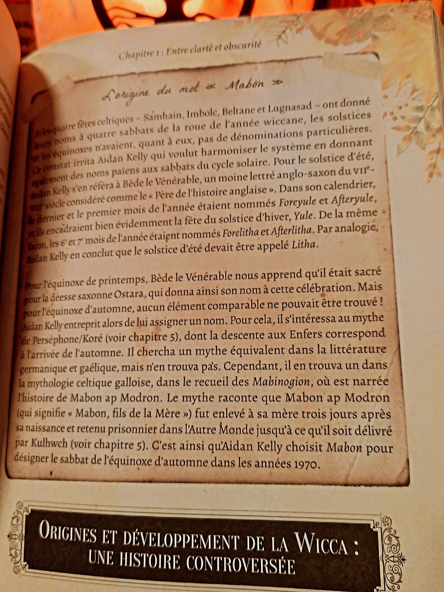 Mabon, Ketty Orain-Ferella, ed. Danaé, Collection Grimoires des Sabbats