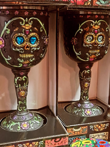Calice día de los muertos : jour des morts mexicain