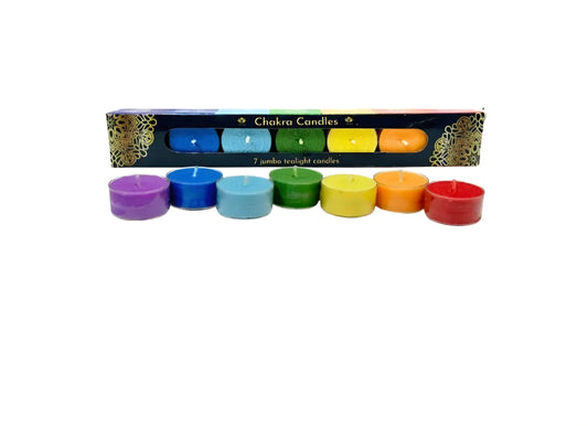Bougies chauffe-plat parfumées 7 chakras