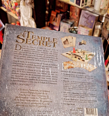 Coffret Jeu de société : Le Temple Secret. Laurent Kupferman, Jacques Ravenne
