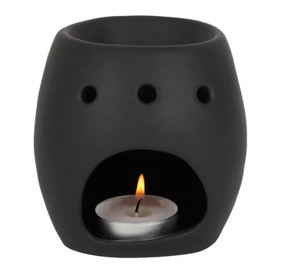 Diffuseur brûleur à huiles/ cire crâne tête de mort céramique