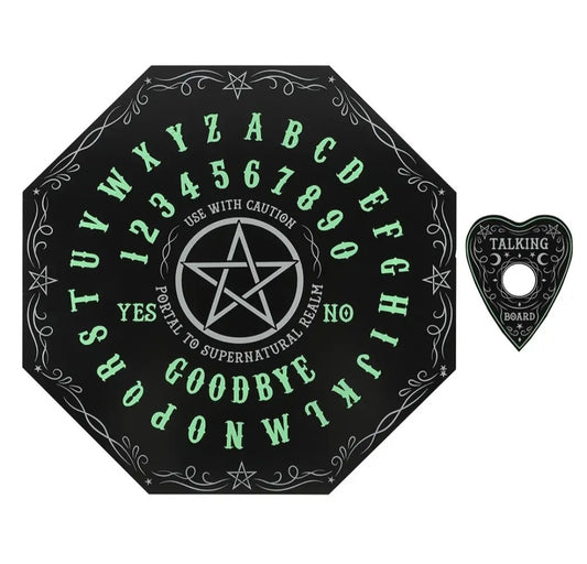 Planche Ouija octogonale phosphorescente