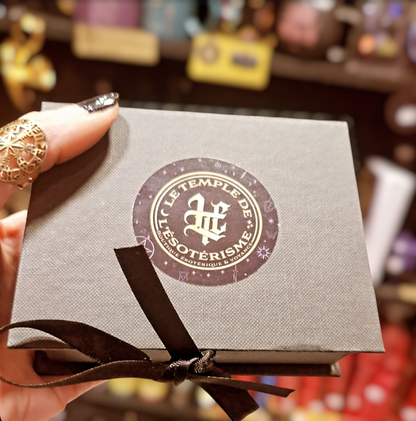 Coffret de Cachet/Sceau et Cire – Pentagramme ou Fleur de Lys
