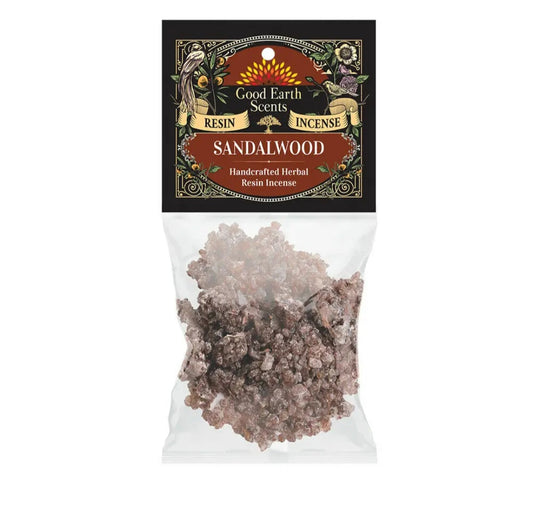 Encens en résine de Bois de Santal ( Sandalwood) Soul Sticks: sérénité, calme, anti stress, relaxation 30 g