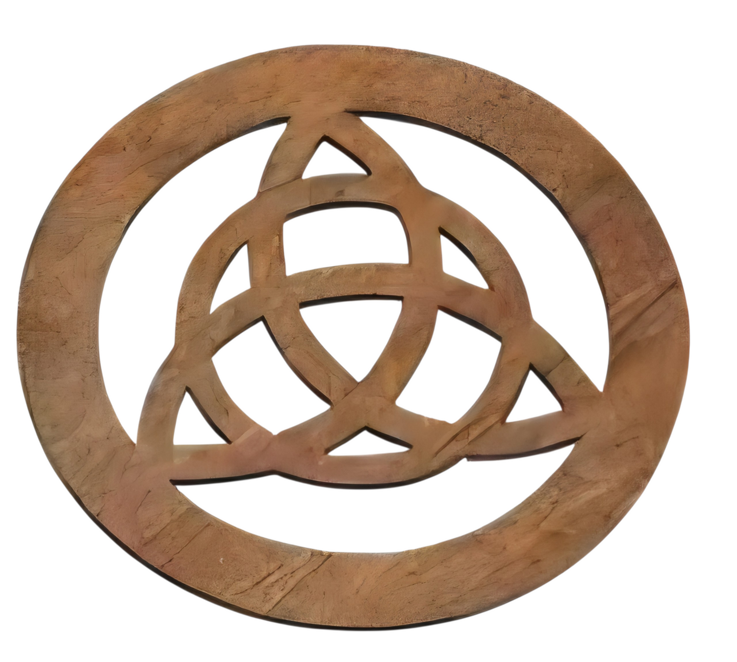 Planche d’autel en bois - Triquetra celtique 12 cm