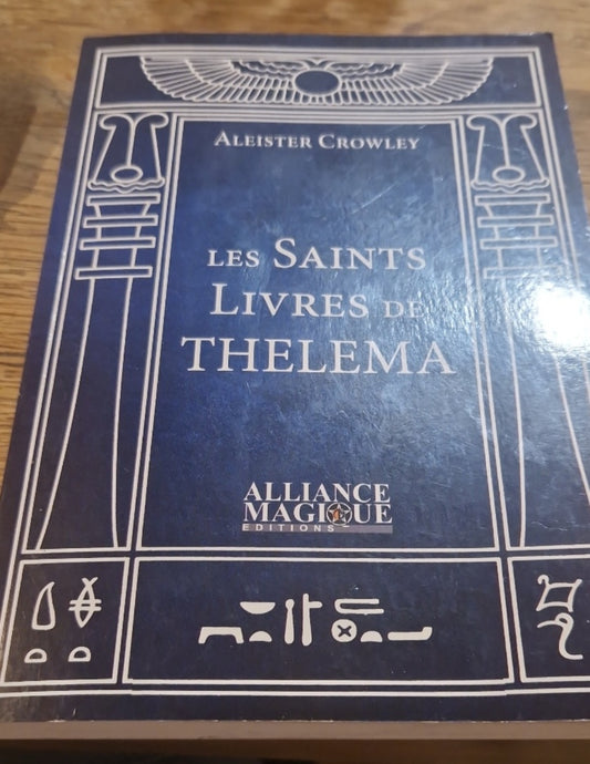 Les Saints Livres de Thelema -LIVRE RARE Aleister Crowley