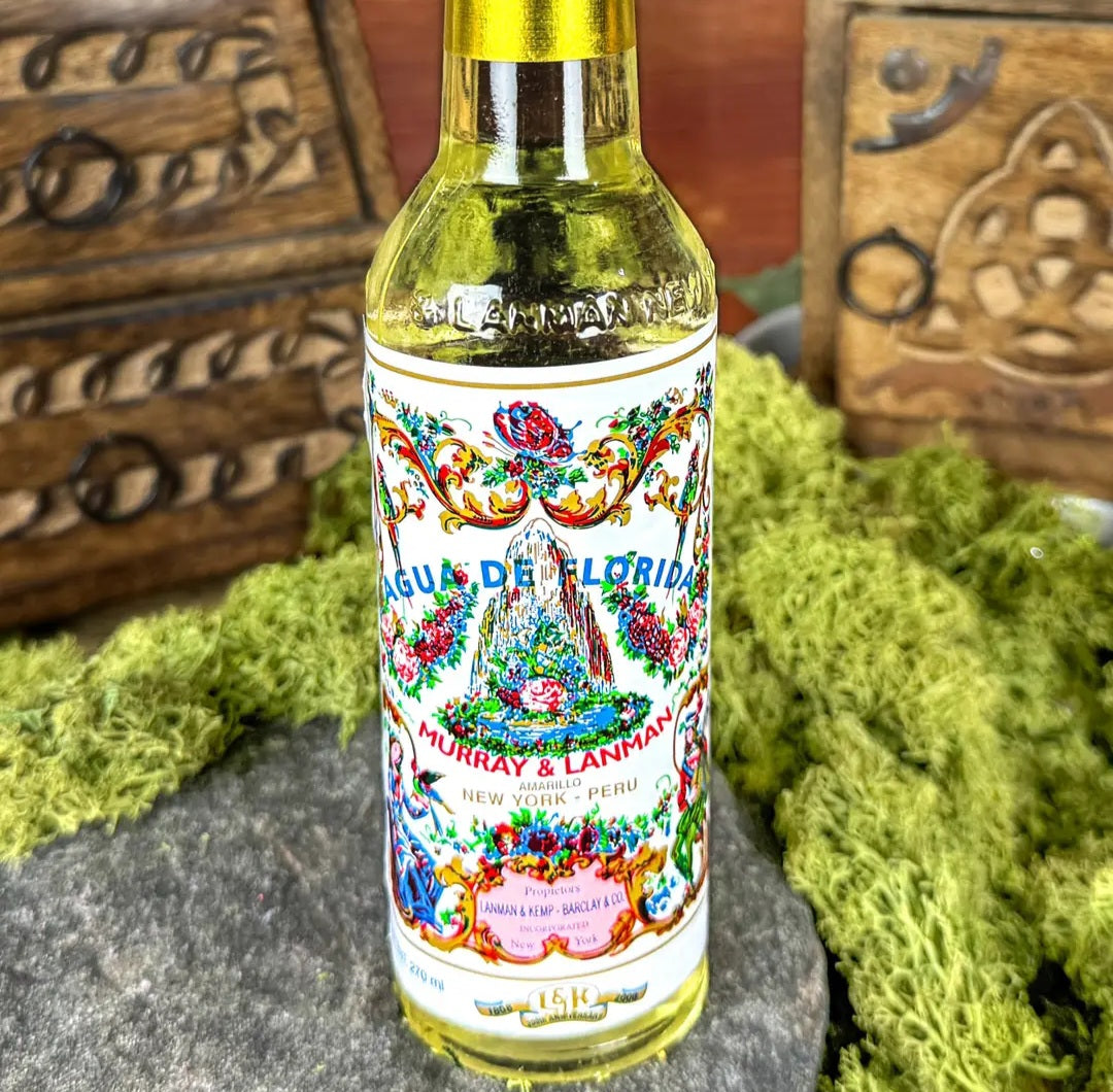 Eau de Florida jaune ( agua de florida amarillo) - Murray & Lanman - 270 ml  accelerateur de Réussite